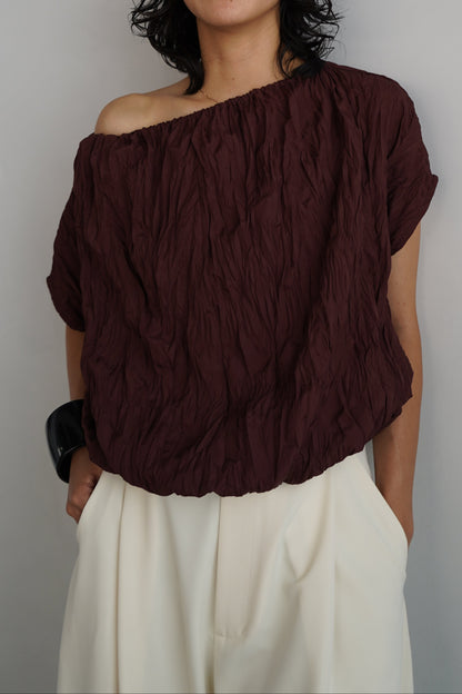 Balloon Top/BROWN -6月25-30日発送-