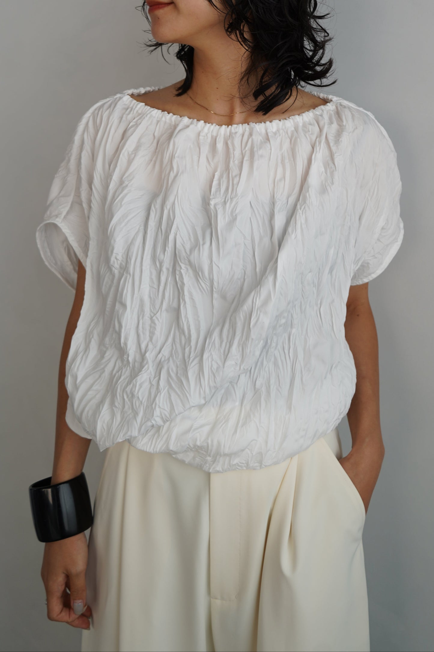Balloon Top/WHITE-6月25-30日発送-