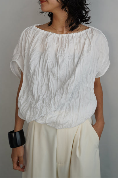 Balloon Top/WHITE-6月25-30日発送-