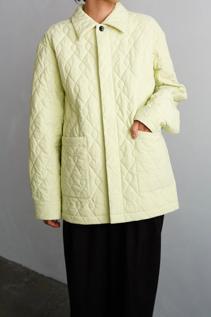 Quilted Middle Jacket / LIME -11月5-10日発送-