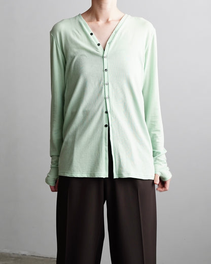 Powdery Cardigan / PALEGREEN