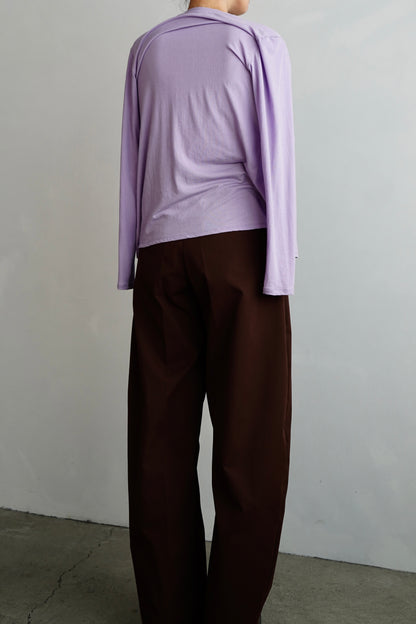 Basic Chino Pants / BROWN -9月20-25日発送-
