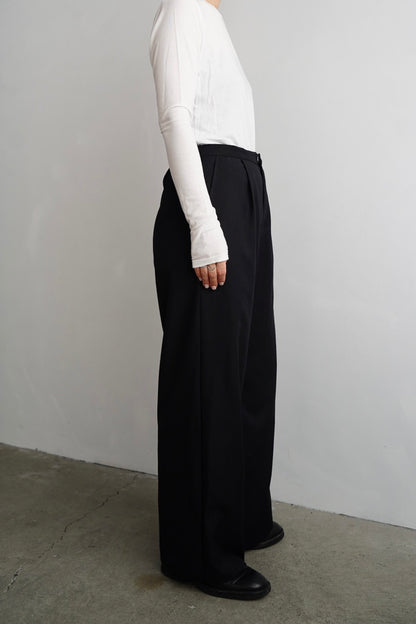 Tack Pants / BLACK -9月20−25日発送-