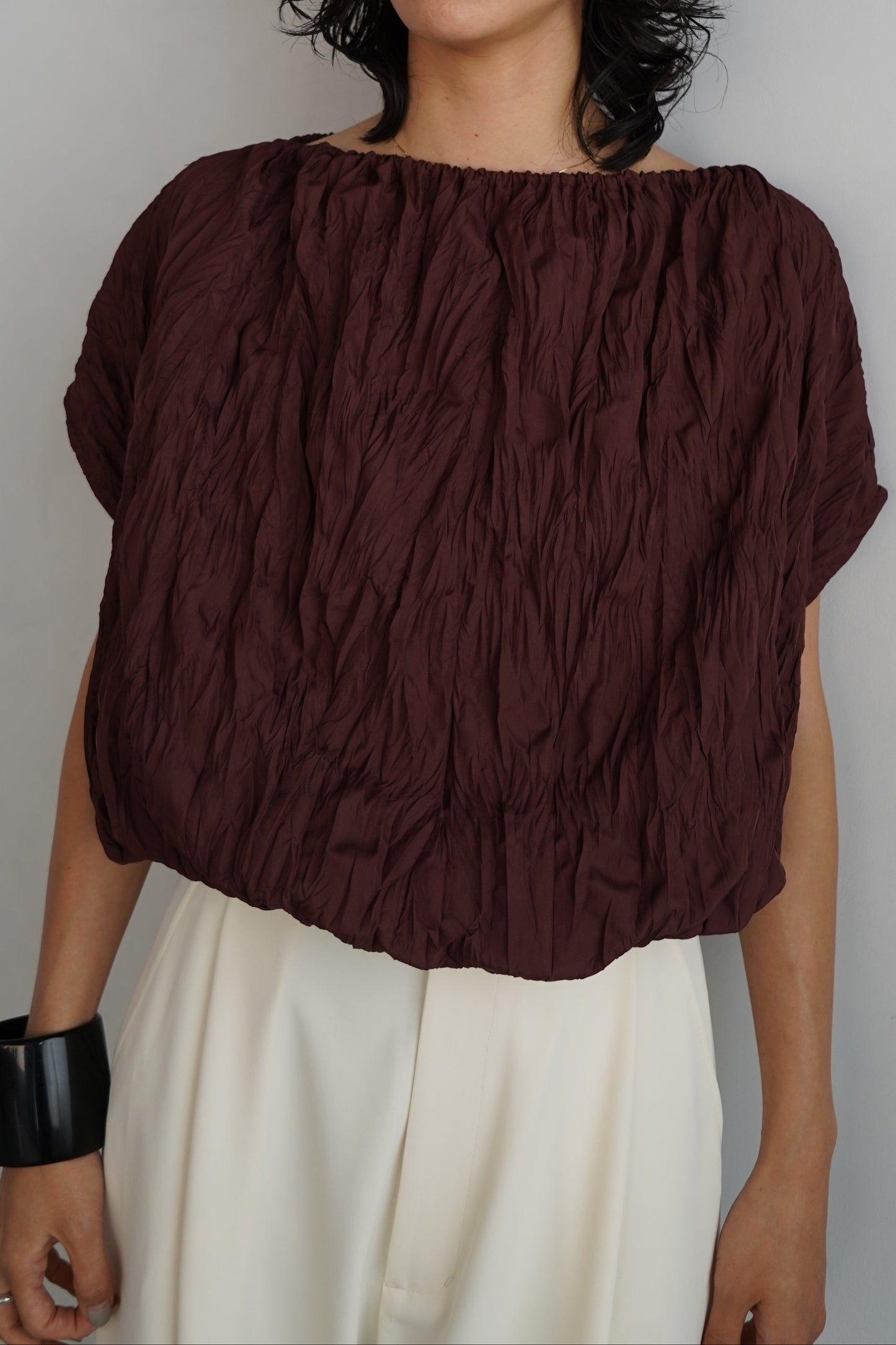 Balloon Top/BROWN -6月25-30日発送-