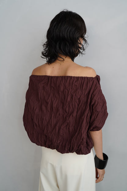 Balloon Top/BROWN -6月25-30日発送-