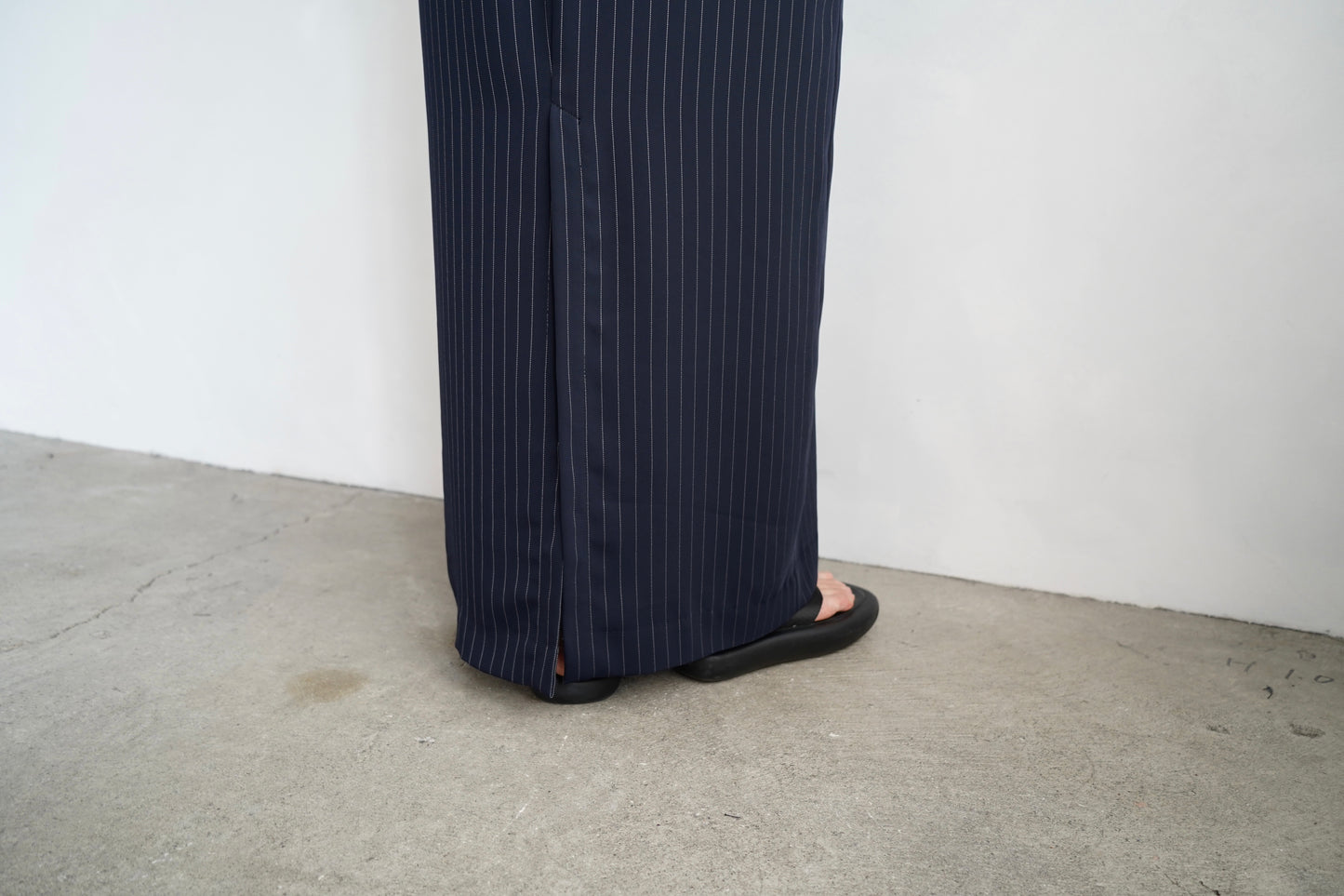 Layered Cami Dress / PINSTRIPE -6月25-30日発送-
