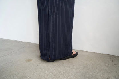 Layered Cami Dress / PINSTRIPE -6月25-30日発送-