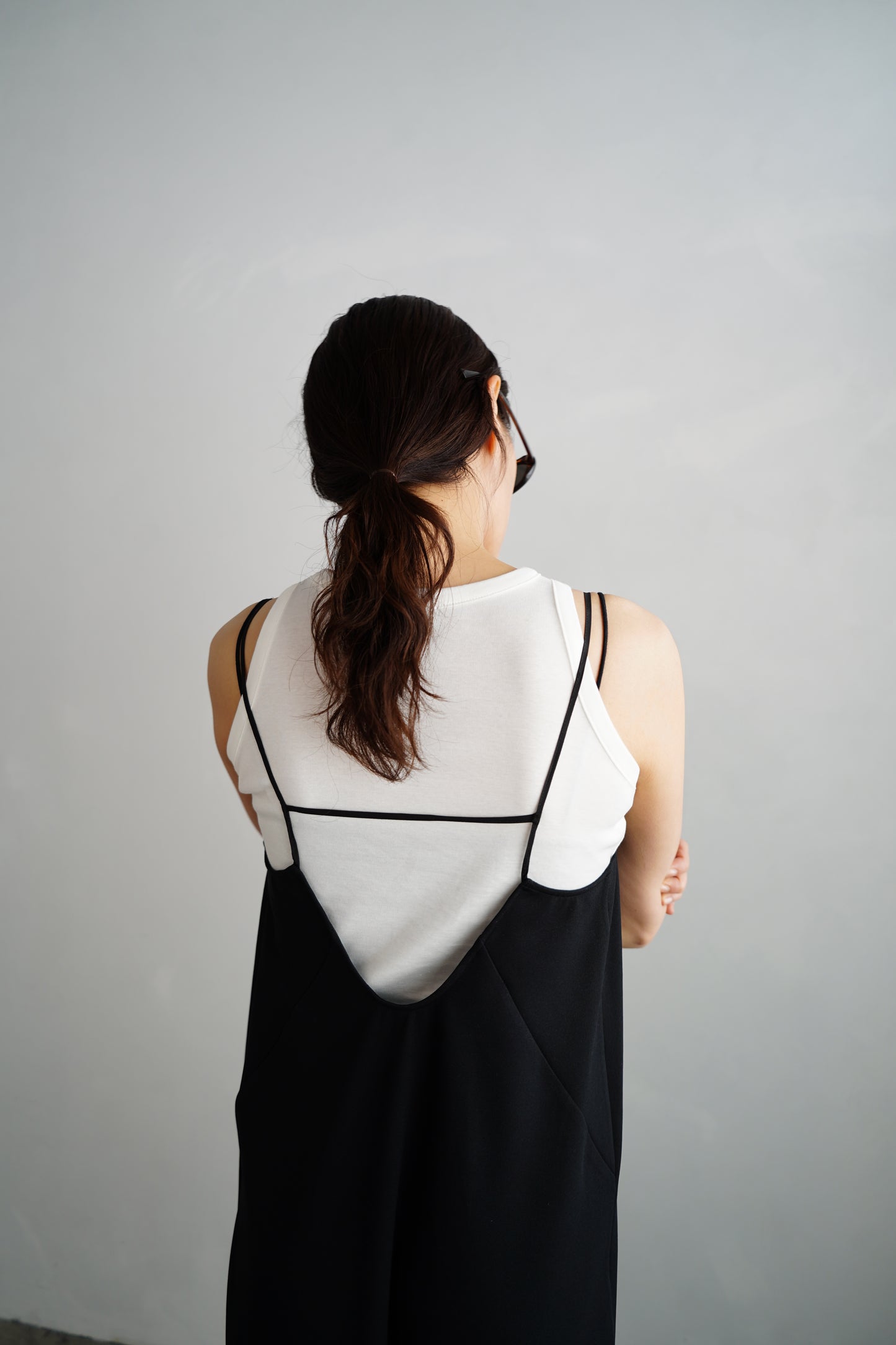 【再入荷】Stretch Jersey Dress / BLACK