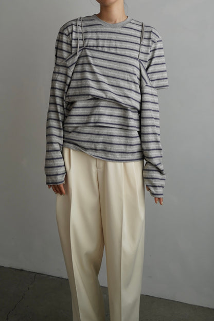 Twin Layer Border / GRAY -9月10日発送-
