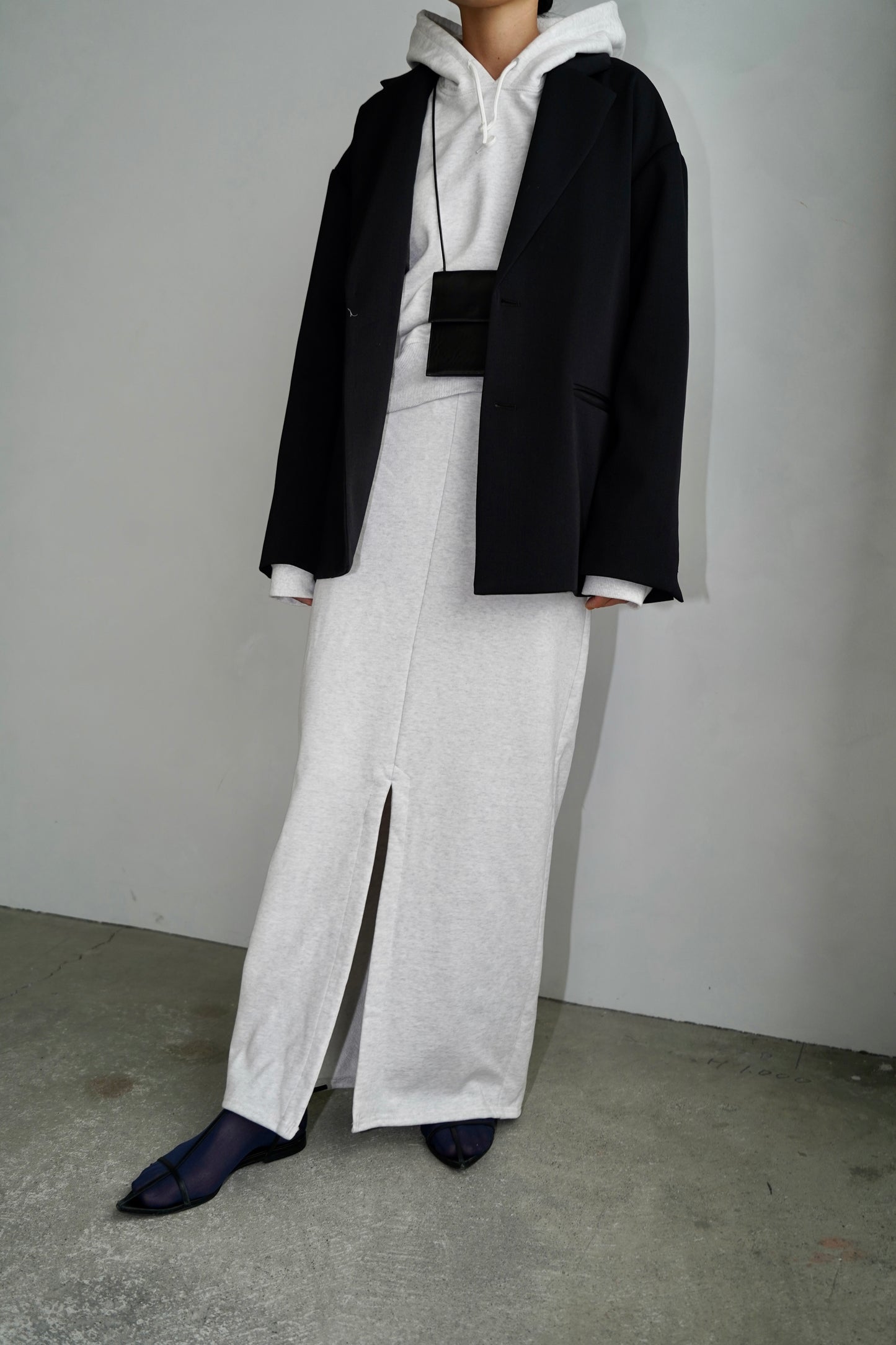 Sweat Skirt / LIGHTGRAY -7日以内発送-