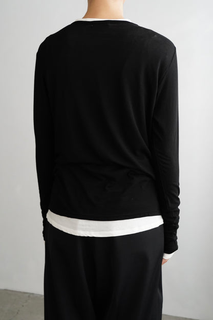 Powdery Pullover / BLACK