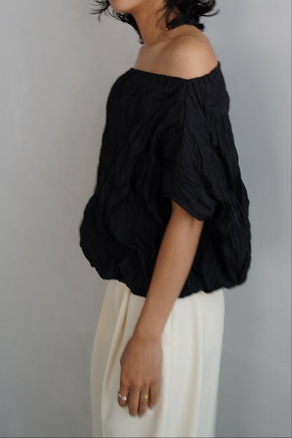 Balloon Top/BLACK-6月25-30日発送-
