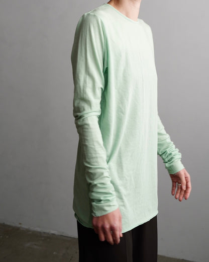 Powdery Crewneck Cutsew / PALEGREEN -4月5日発送-