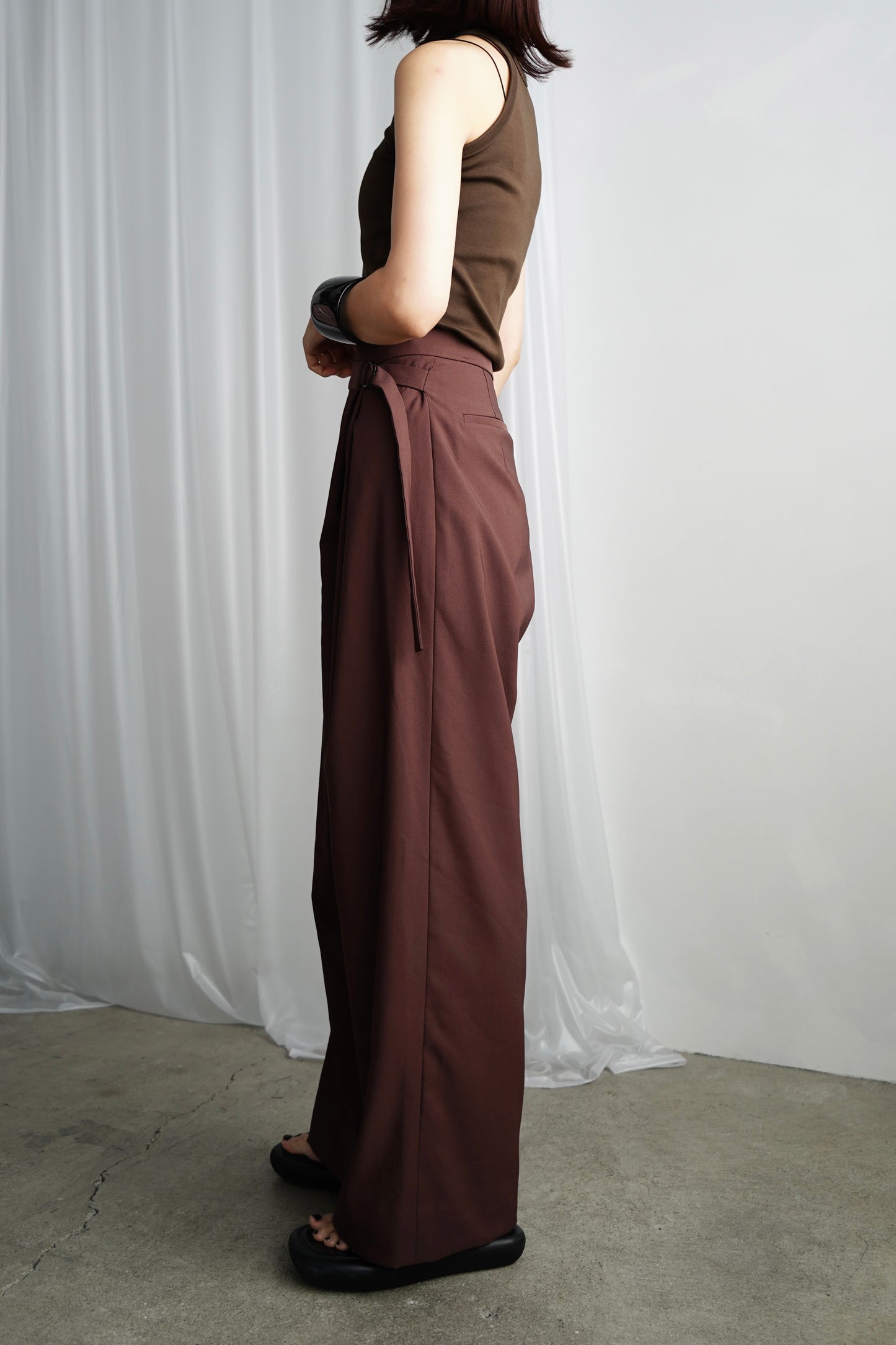 Cachecoeur Pants / BURGUNDY