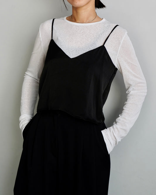 Silk Cami / BLACK
