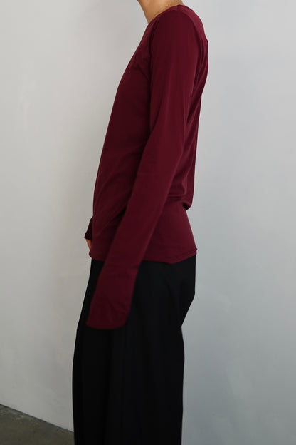 Sheerness Cutsew  / BURGUNDY