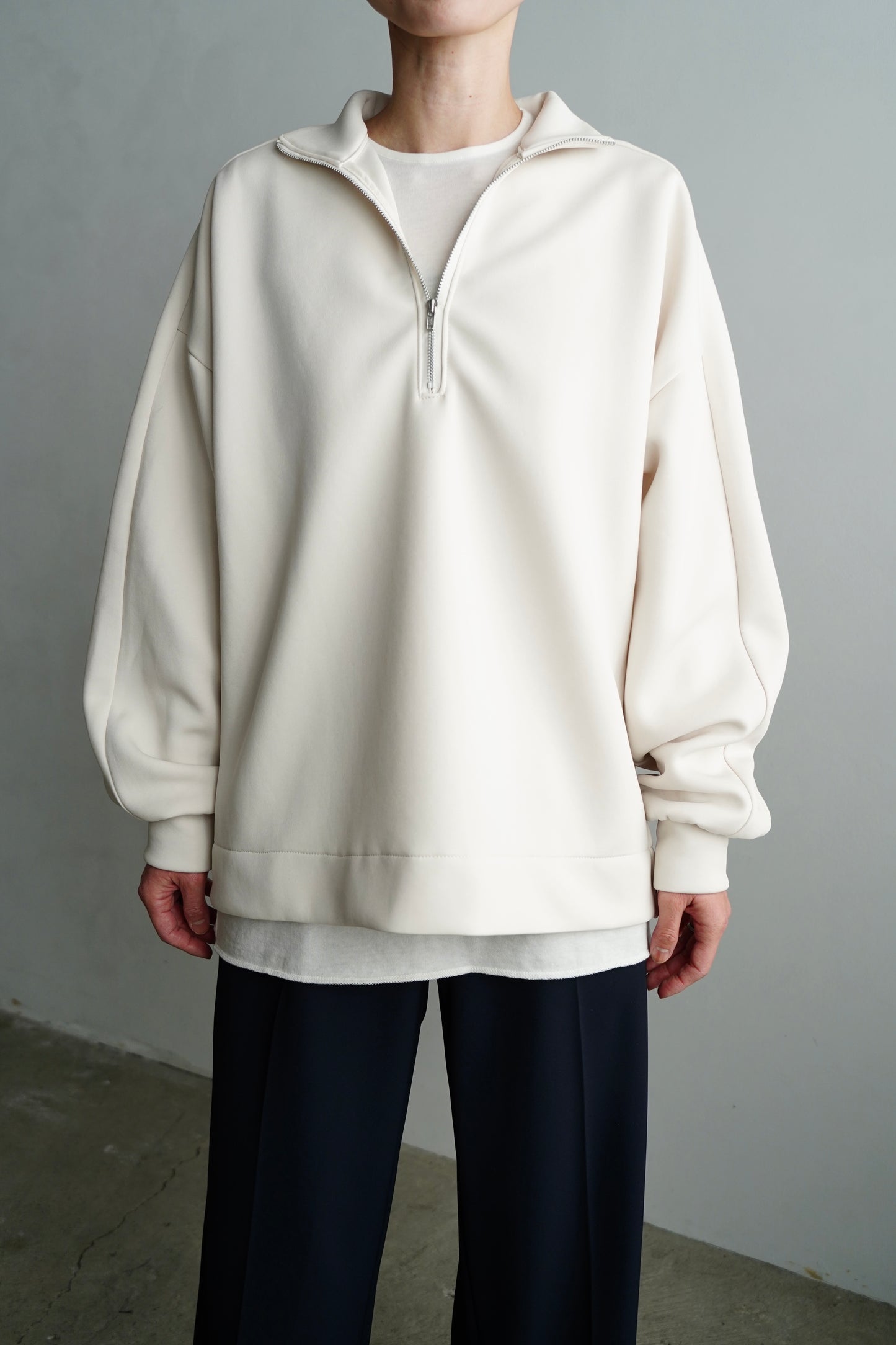 Zip Sweat / WHITE -4月10日発送-