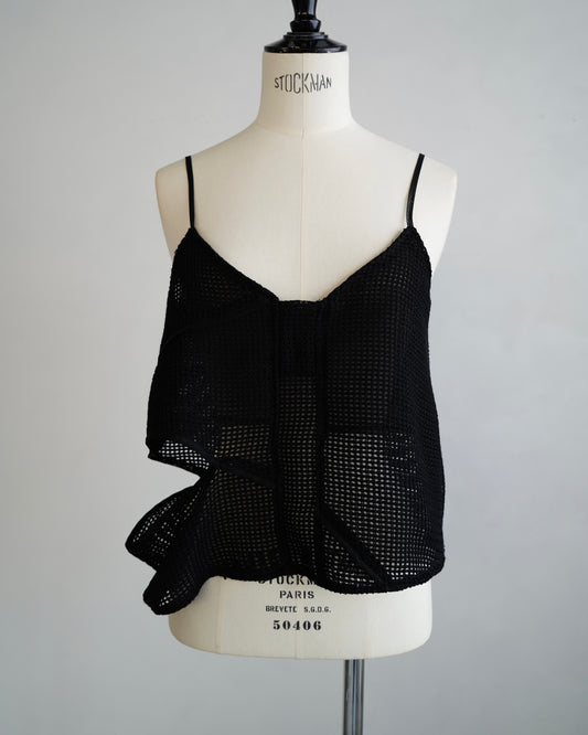 Mesh Cami / BLACK -7日以内発送-