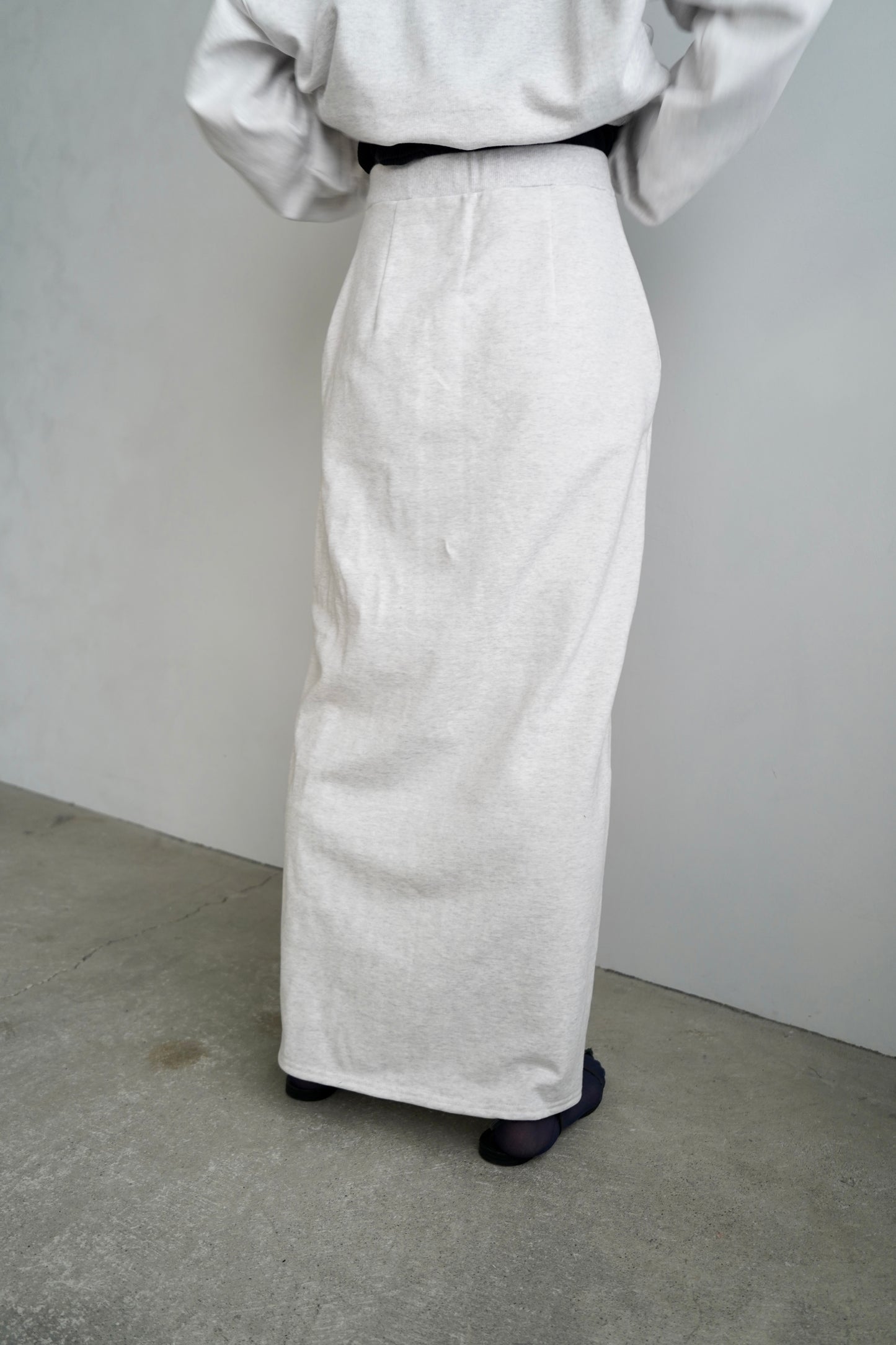 Sweat Skirt / LIGHTGRAY -7日以内発送-