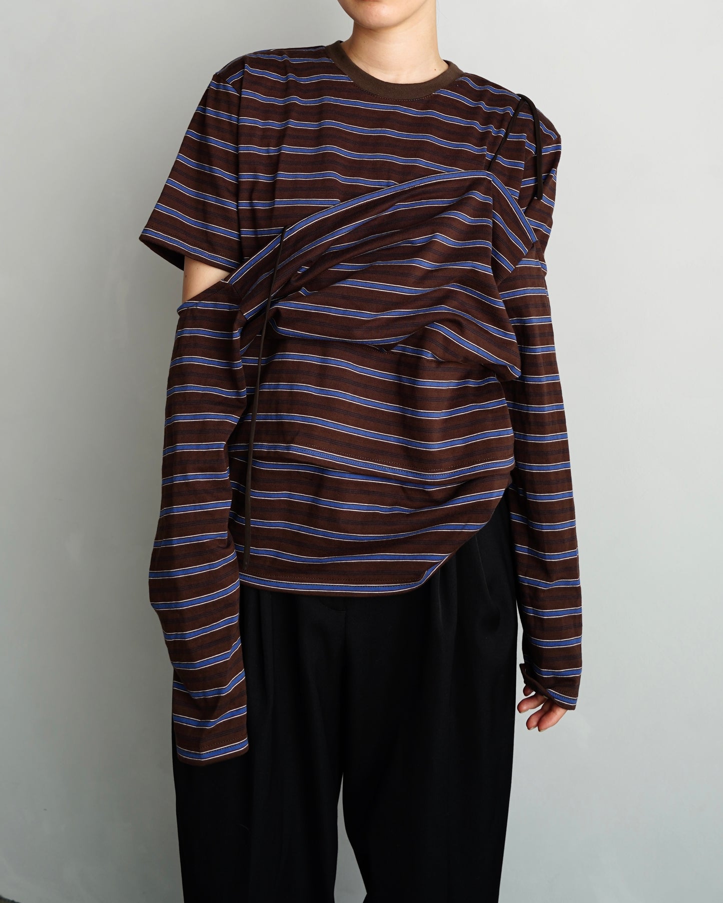 Twin Layer Border / BROWN -9月10日発送-