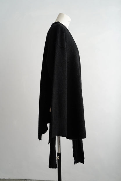 Cachecoeur Knit Cardigan / BLACK