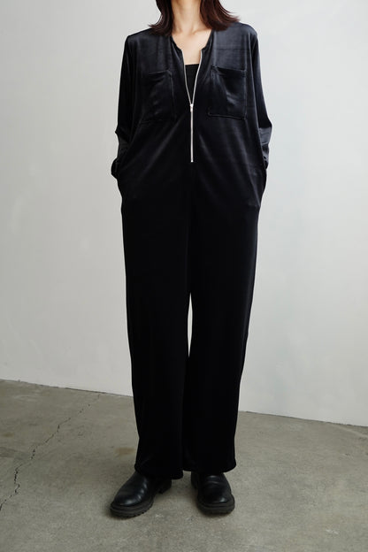 Velour All in one / BLACK