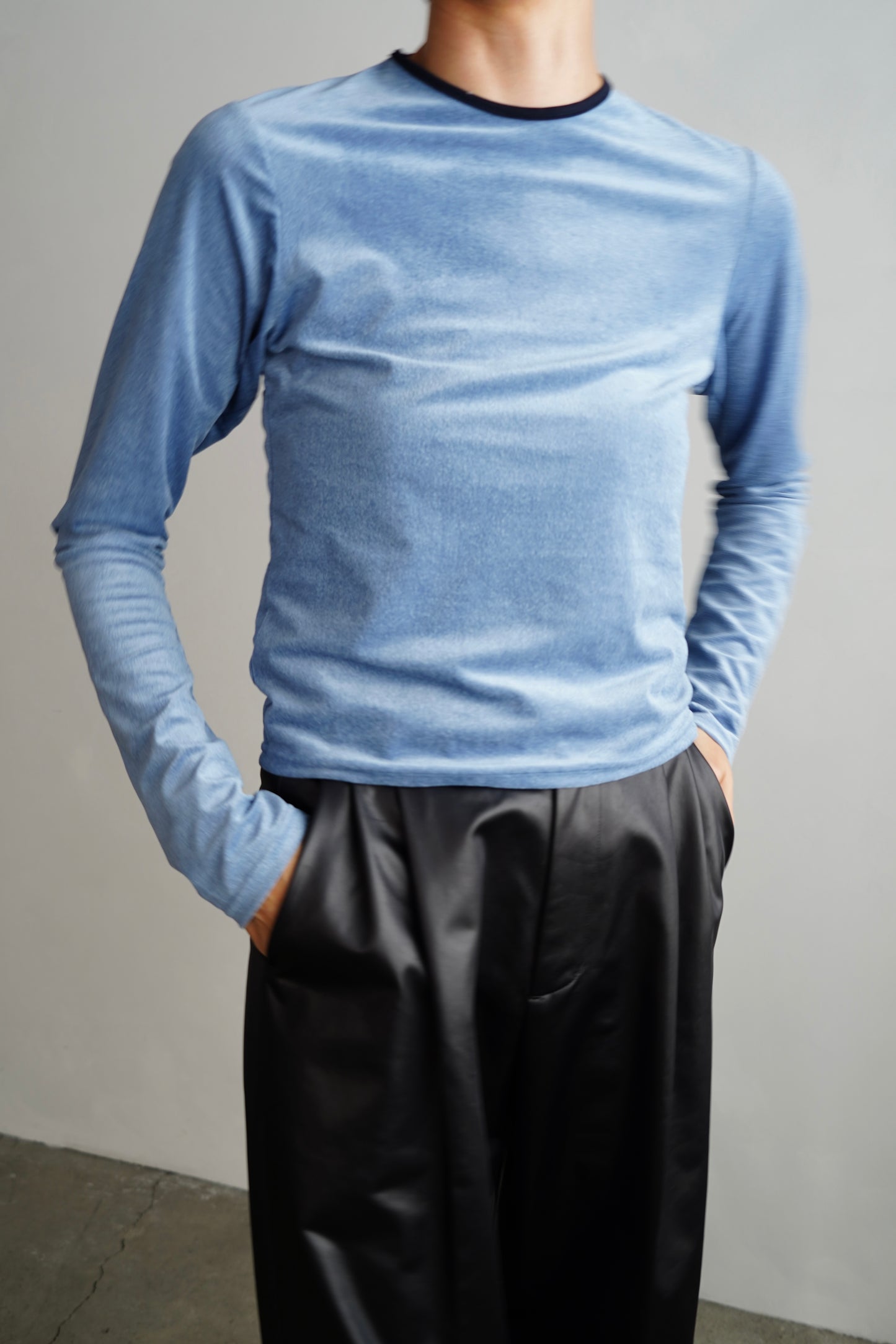 Velour Pullover / BLUE -10月20日発送-