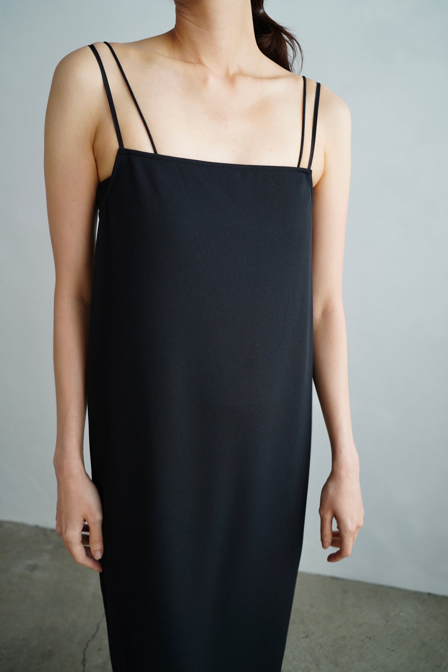 【再入荷】Stretch Jersey Dress / BLACK