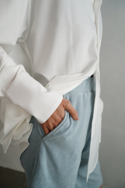 Pile Pants / LIGHTBLUE