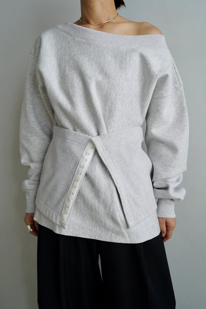 Offshoulder Sweat / GRAY -12月5日発送-