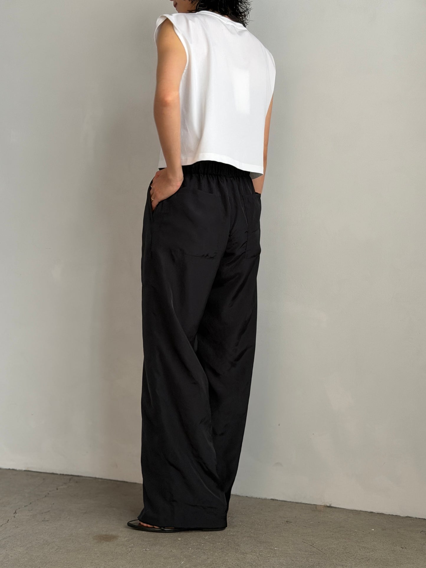 Color Easy Pants / BLACK -7月25-31日発送-
