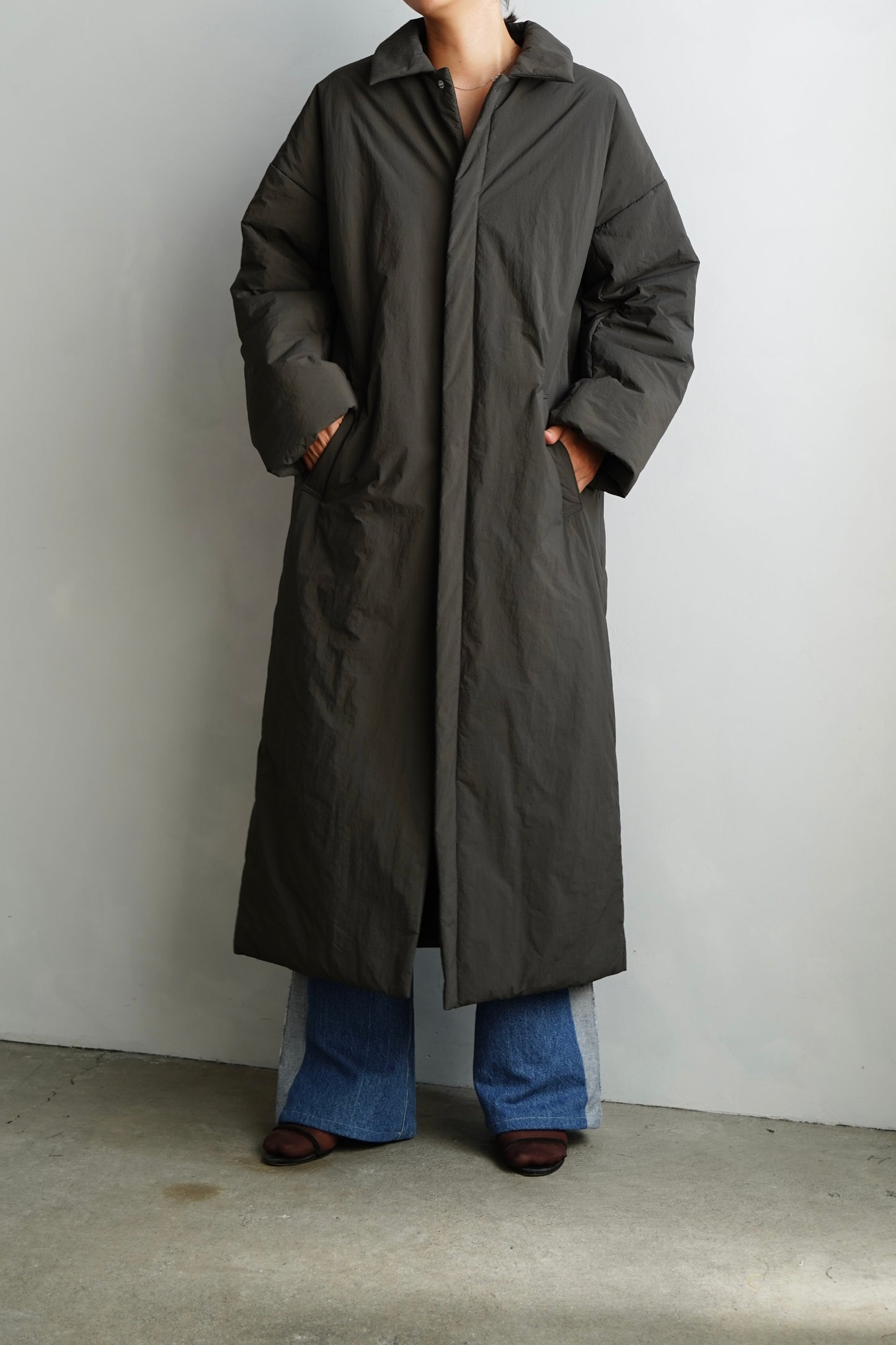 Padded Coat / CHARCOAL