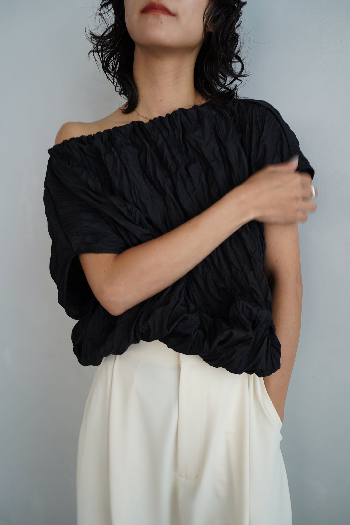 Balloon Top/BLACK-6月25-30日発送-
