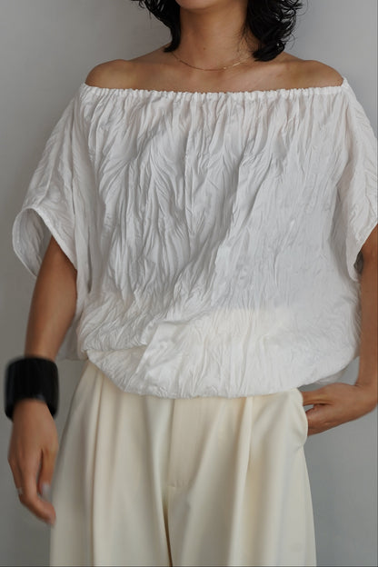 Balloon Top/WHITE-6月25-30日発送-