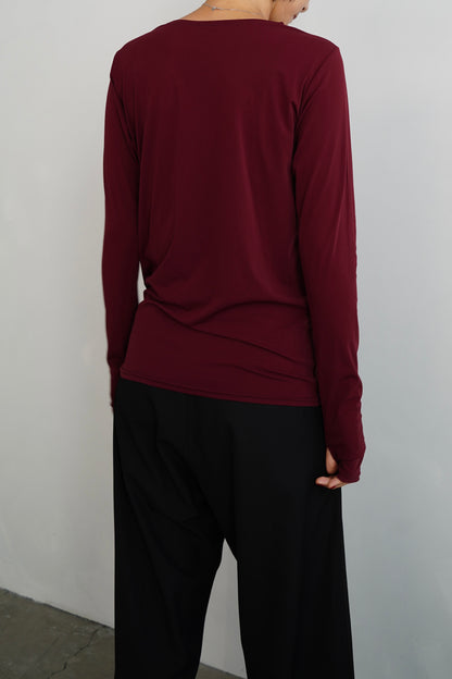 Sheerness Cutsew  / BURGUNDY