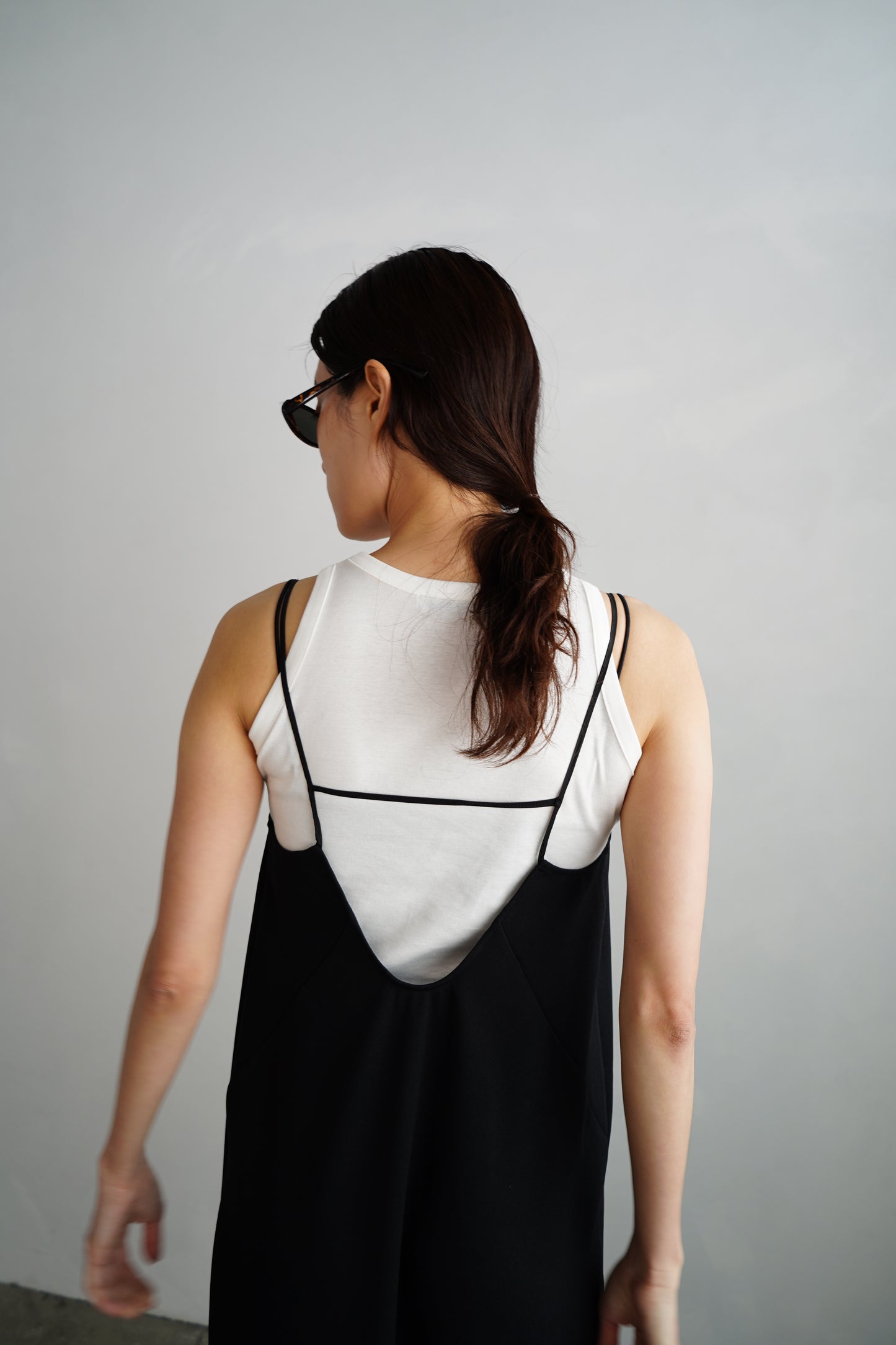 【再入荷】Stretch Jersey Dress / BLACK