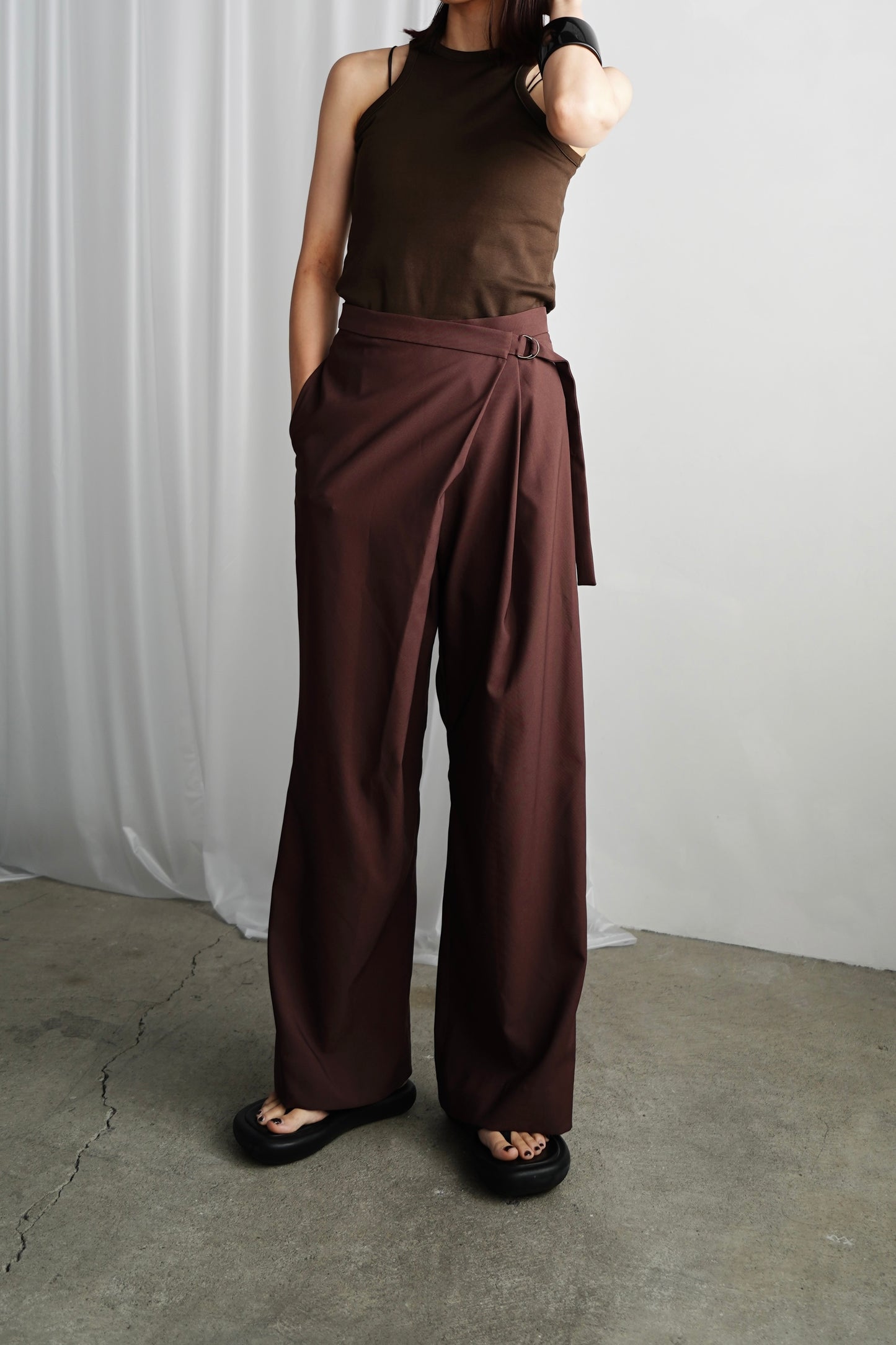 Cachecoeur Pants / BURGUNDY