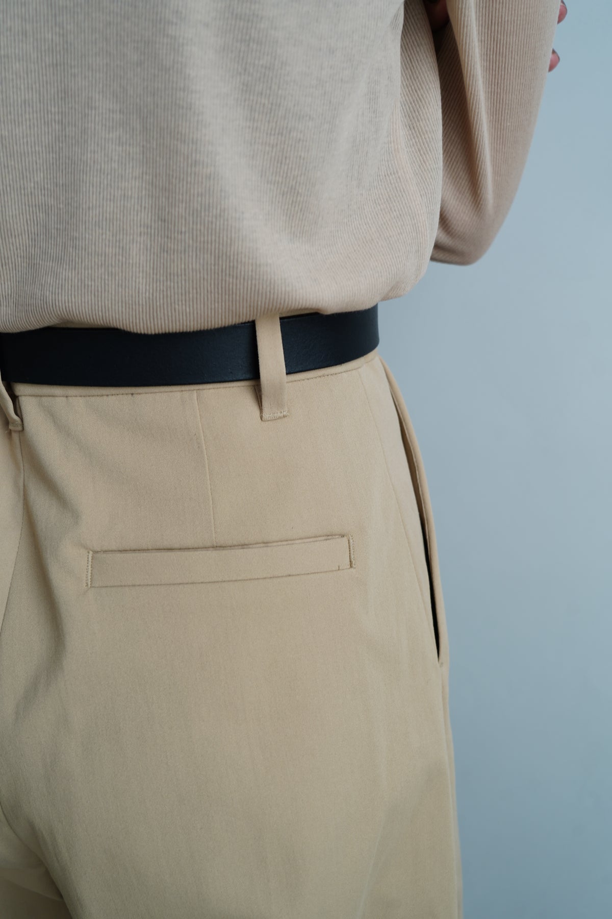 Leather Belt / BLACK -9月30日発送-