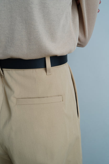 Leather Belt / BLACK -9月30日発送-