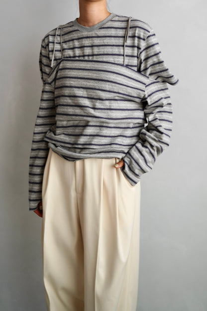 Twin Layer Border / GRAY -9月10日発送-