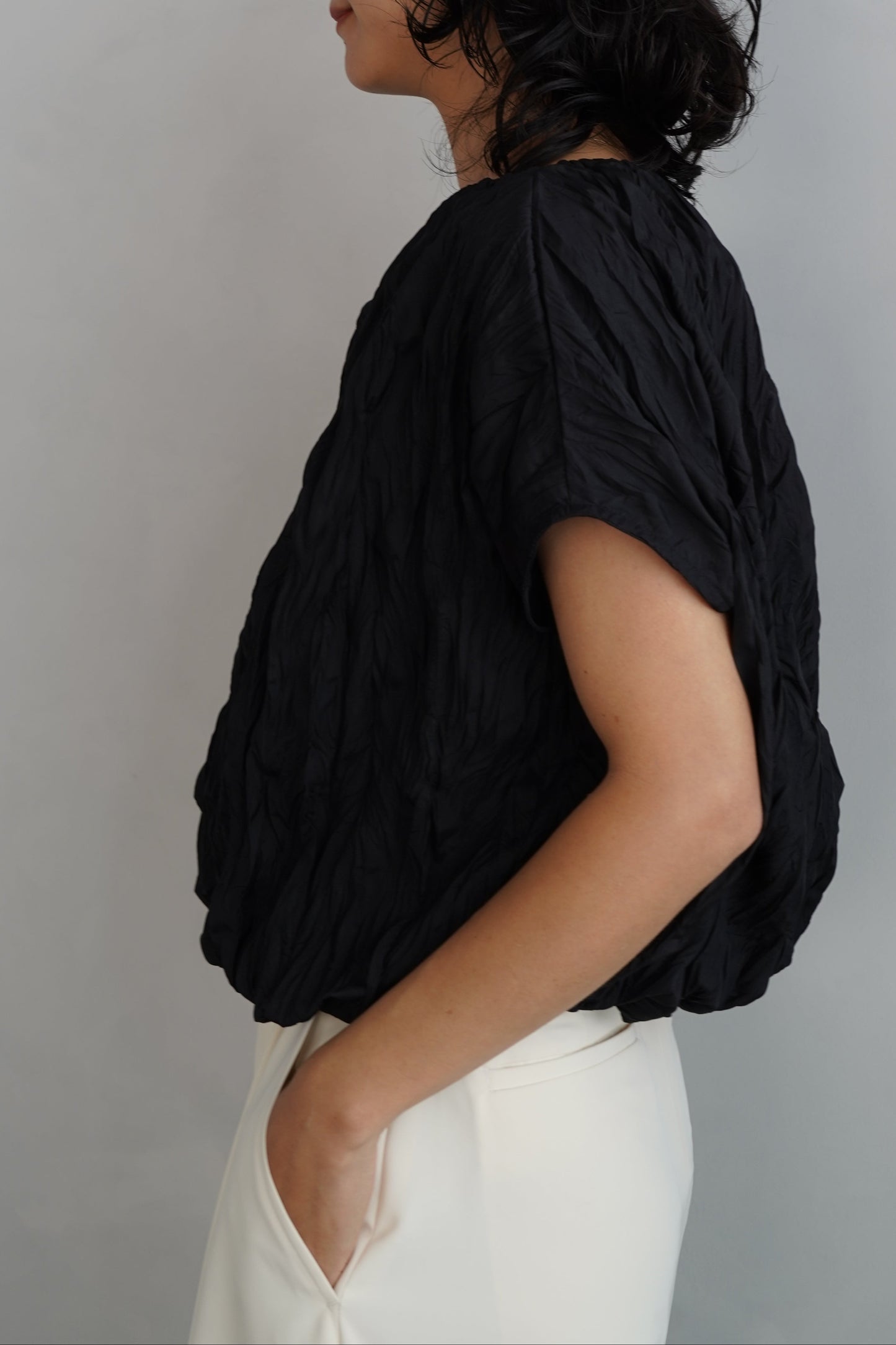 Balloon Top/BLACK-6月25-30日発送-