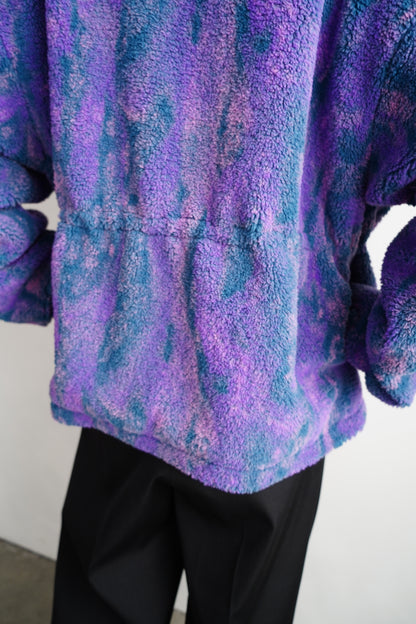 Brush Boa Jacket / BLUE -11月上旬発送-