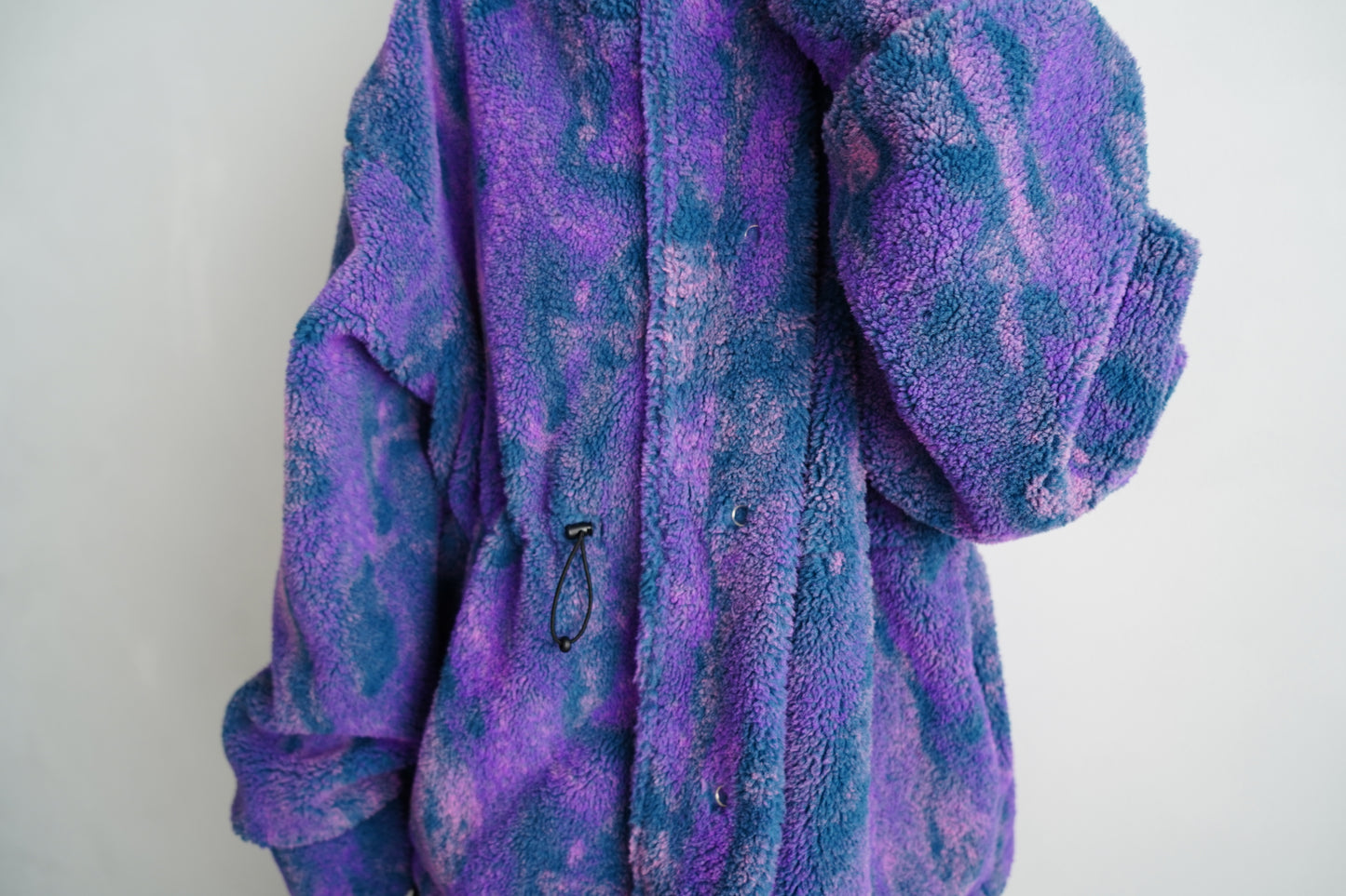 Brush Boa Jacket / BLUE -11月上旬発送-
