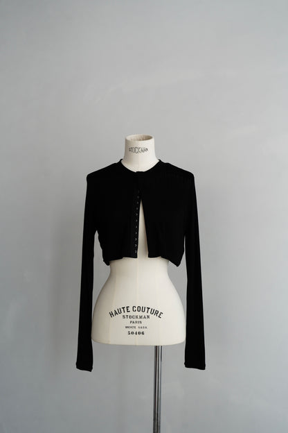 Short Cardigan / BLACK -6月25日発送-