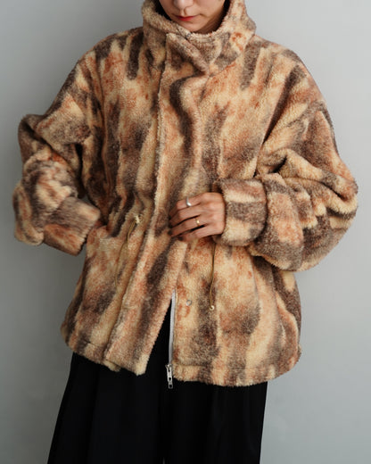 Brush Boa Jacket / BEIGE -11月上旬発送-