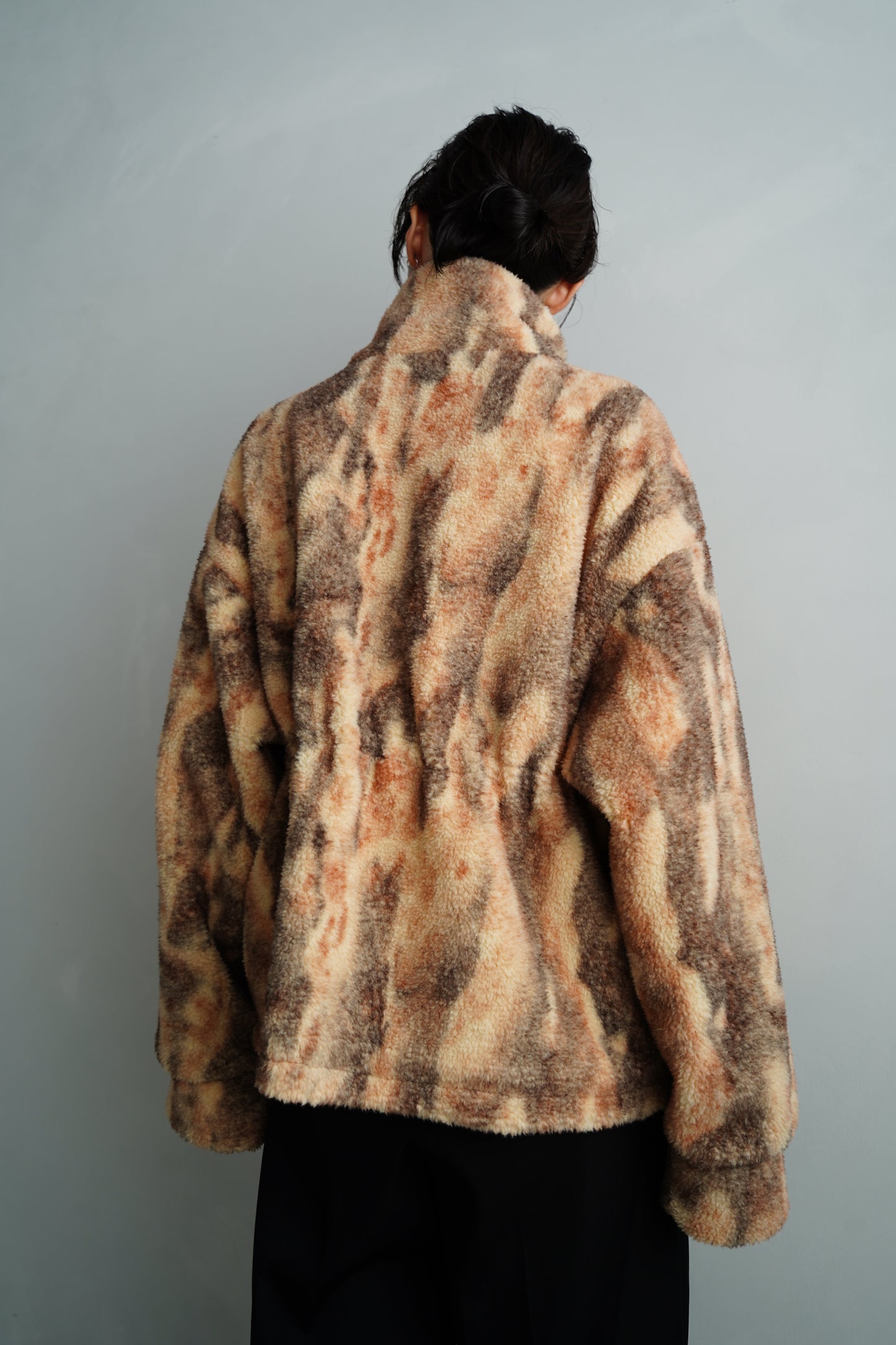 Brush Boa Jacket / BEIGE -11月上旬発送-