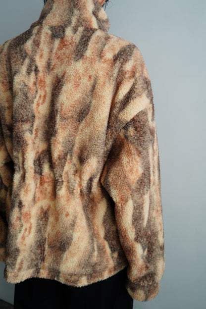 Brush Boa Jacket / BEIGE -11月上旬発送-
