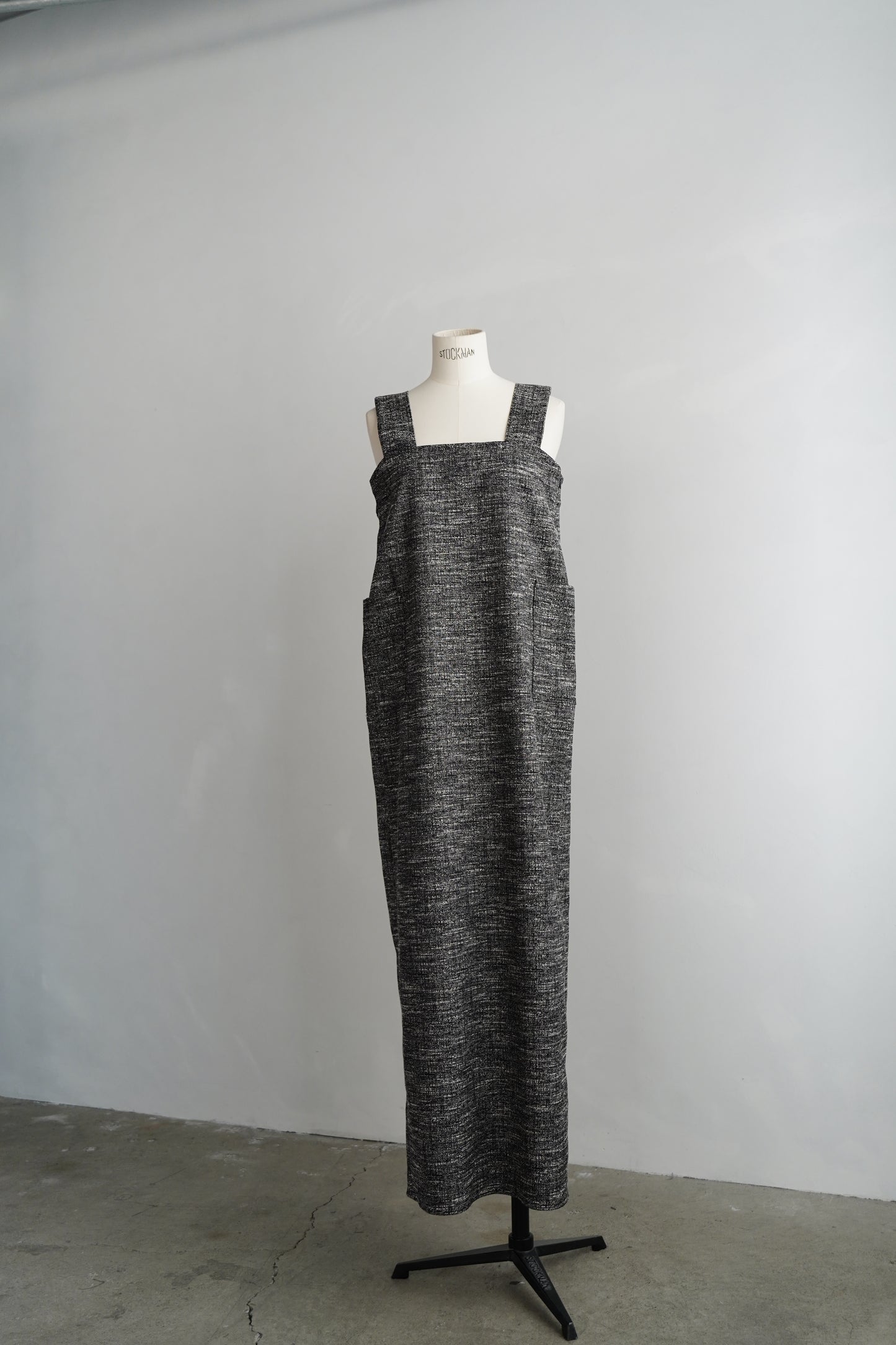 Jacquard Dress / BLACKWHITE -5月20日発送-