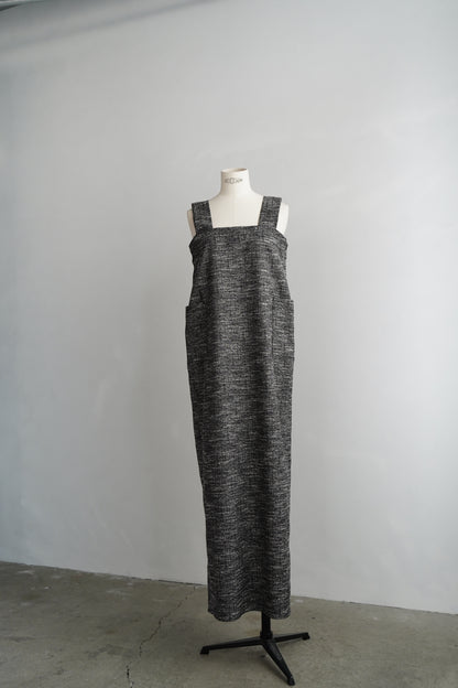 Jacquard Dress / BLACKWHITE -5月20日発送-