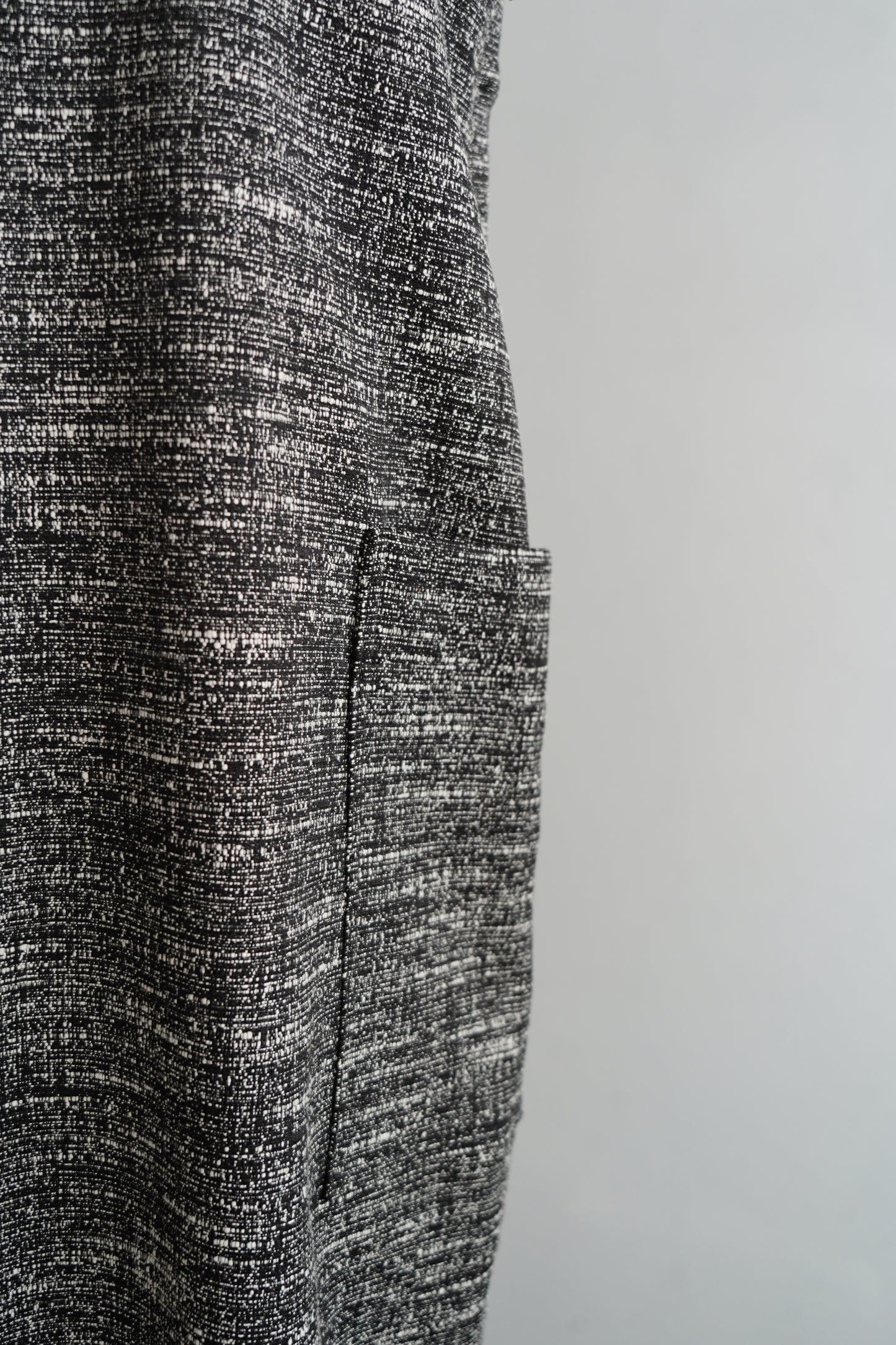 Jacquard Dress / BLACKWHITE -5月20日発送-